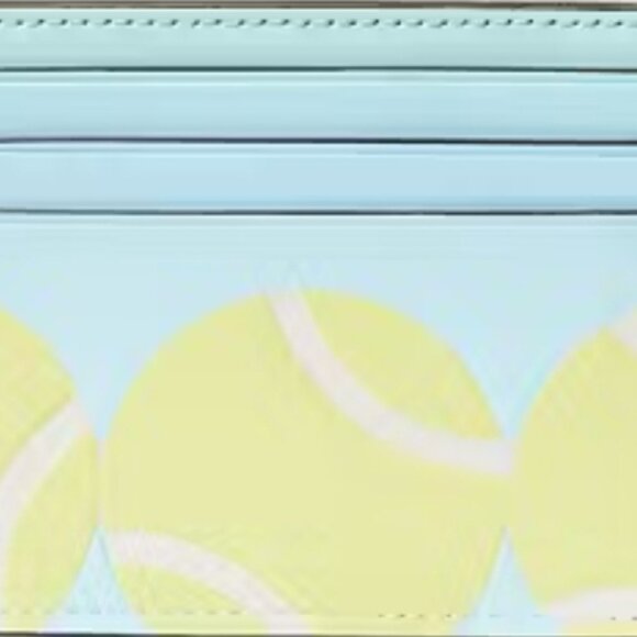 Kate Spade NWT New York Grand Slam Tennis Small Slim Card Holder - Picture 4 of 4
